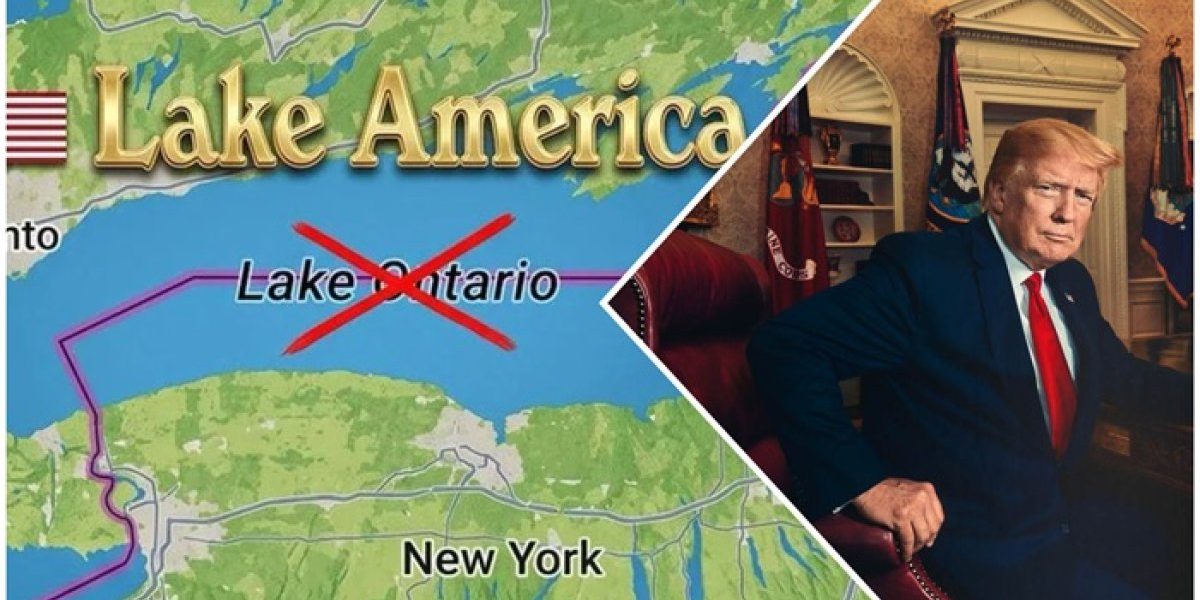 Trump Renames Lake Ontario ‘Lake America’