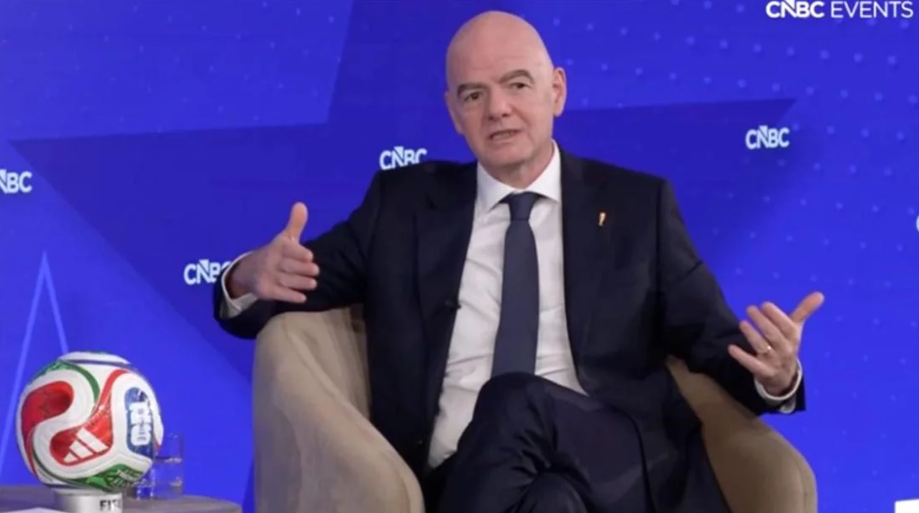 FIFA President Gianni Infantino Makes Surprise Stopover in Dhaka