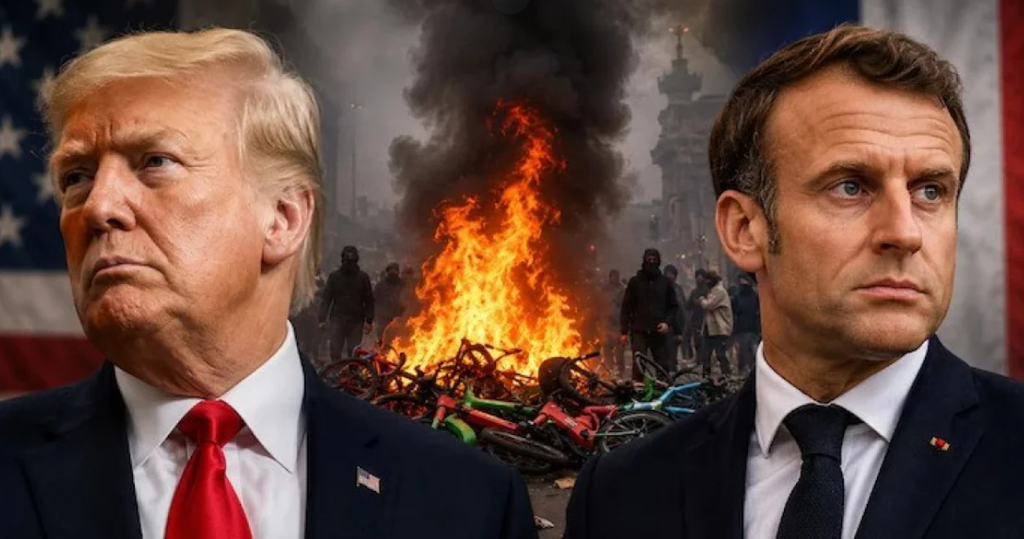 Trump Claims Paris Could ‘Soon Become a Muslim City’ as He Blames Macron’s Immigration Policies